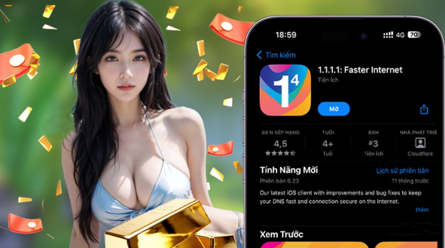 Hình ảnh quảng cáo của cwin02 hiển thị nền tảng và các lợi ích